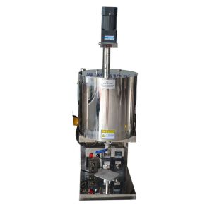 Simple Heated Lipstick Filling Machine 20L Aluminum Mold Lipstick Filling