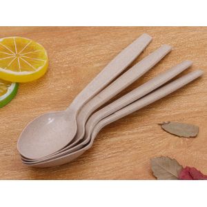 Enviromentally 165 Mm Wheat Spoon For Catering Event 1/1000pcs