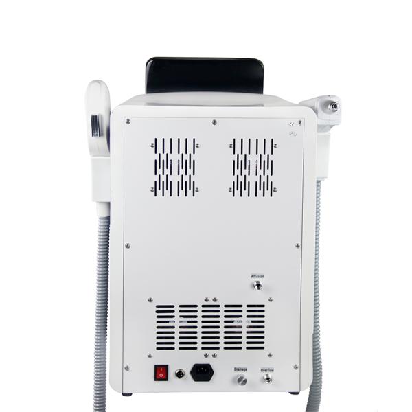 2022 Portable 2 in One IPL Nd Yag OPT Freckle Whitening Laser Tattoo Hair Removal Equipment