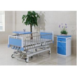 Quality Multi Function Manual Hospital Pediatric Hospital Beds With Four Cranks for sale