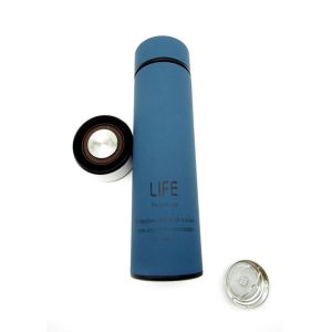 Business Rubber Thermos Food Grade Double Wall Vacuum Flask Eco Friendly