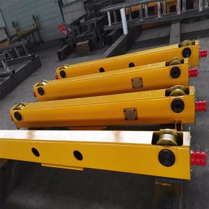 China Single Girder Crane End Carriage Yellow 1t To 20t With Customized Span on sale