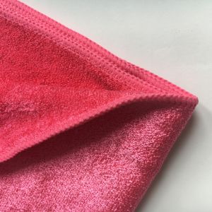 100% poly high quality shiny loop kitchen washing square towel