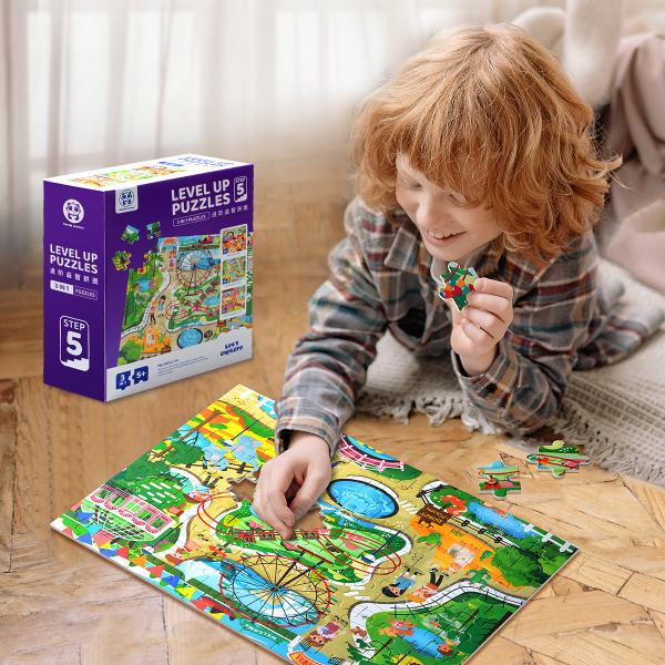 Buy Panda Juniors Level Up Level 1 Animal Toddler Puzzles For Pre School Learning at wholesale prices