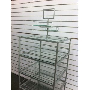 Customizable Size Perfume Display Rack Retail Pop Display Easy Maintenance