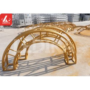 Lightweight Aluminum Bolt Truss With Rotating And Lifting Function For Events