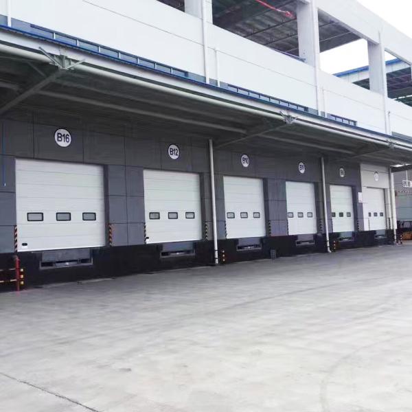 40mm Thickness Door Panel Sectional Industrial Doors For Entrance
