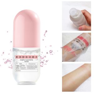 Non Irritation Moisturizing Makeup Remover , Liquid Makeup Remover With Optimal