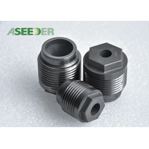Cemented Tungsten Carbide Thread Nozzle Long Lifespan For Oil Field Drilling
