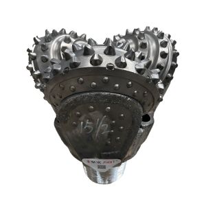 394mm 393.7mm IADC537 Tricone Rock Drill Bit For Oil Well Drilling