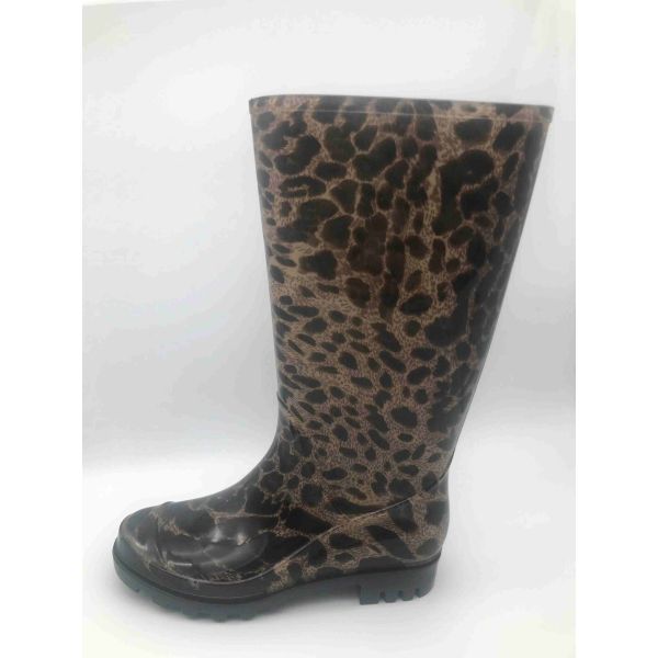 Non Slip Women's Rain Boots PVC Outsole Tall Style Waterproof Gardening Boots