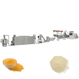 Double Screw Bread Crumb Production Line 100-150kg/H