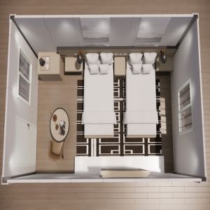 Light Earthquake Resistant Prefabricated Steel Apartments Australian Russian