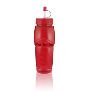 Quality 600ml water bottle with straw for chrildren for sale