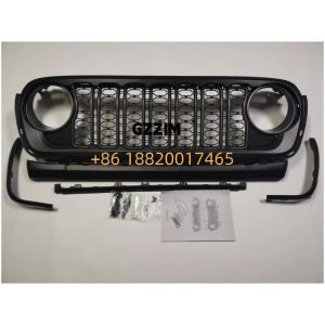 High Quality Plastic Car Front Grille Bumper Grille Used For Jeep Wrangler 2024