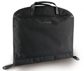 Foldable Business Garment Suit Cover Black Polyester Garment Bag Personalized