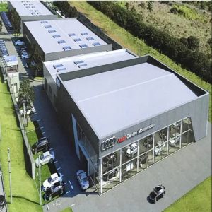 Light Steel Structure Prefab Metal Warehouse Building Exhibition Hall