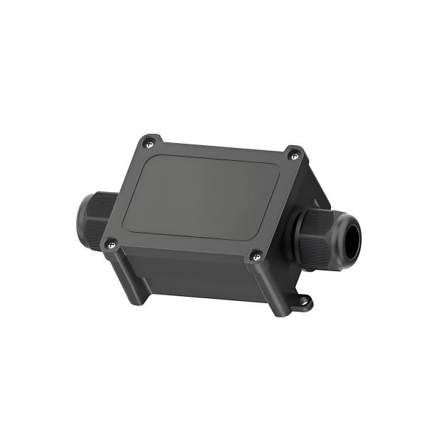 Buy Waterproof Junction Box, 1-in 1-out IP68 with Cable Glands at wholesale prices