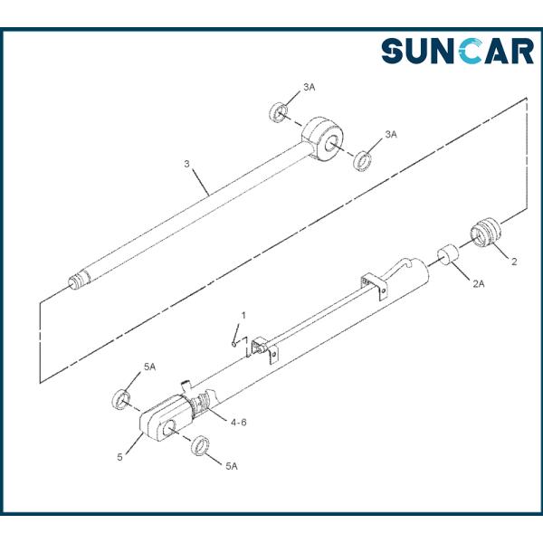 CA7X2698 7X-2698 7X2698 CA8T1489 Tilt Cylinder Seal Kit For CAT 950B 950E 950F 950F II 950G 950G II 960F 962G 962G II