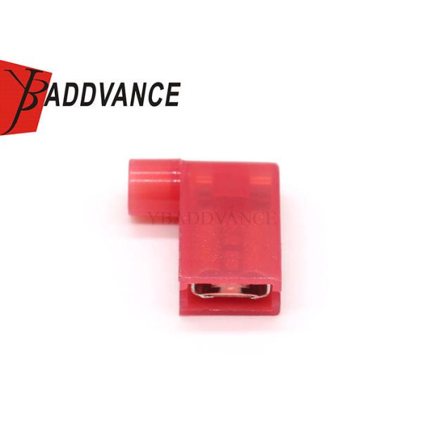 FLDNY1.25-250 Female Quick Disconnects Insulated Crimp Disconnectors Red Flag Terminal