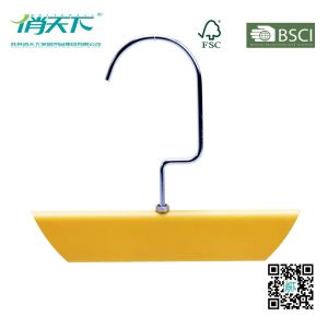 Betterall Wholesale Plastic Pants Hanger with Skid-proof Clips