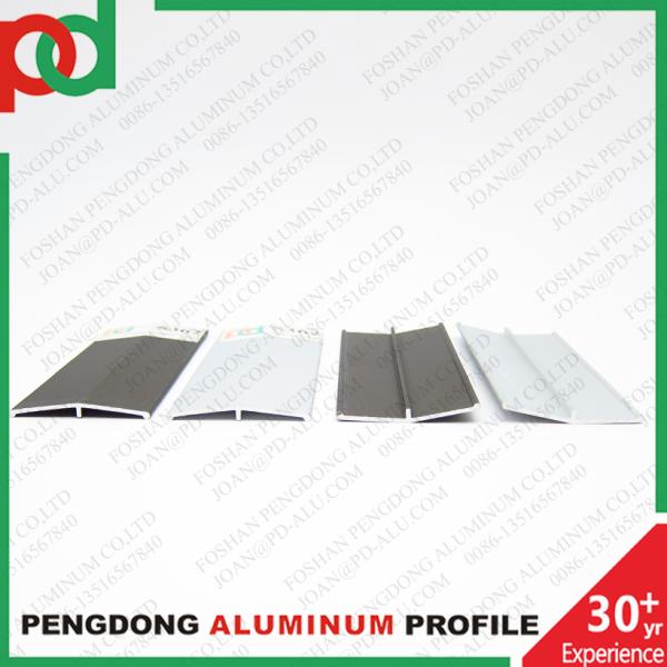High Grade Flat Aluminum Profiles For Furniture Of Jalador Of Wardrobe Grade 6000 Series Made In To South America Melamine