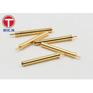 CNC Brass Electrical Parts Aviation Waterproof Connector Pin Socket Hardware
