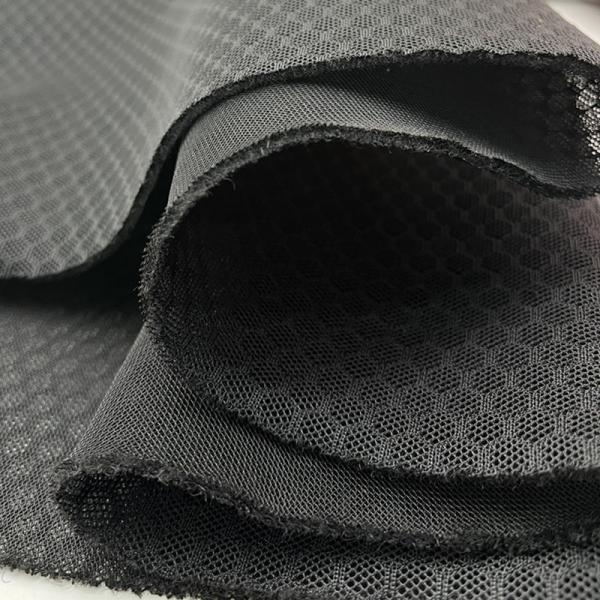 Breathable Air Mesh Material Recycled Polyester Mesh 3mm 57in 400gsm