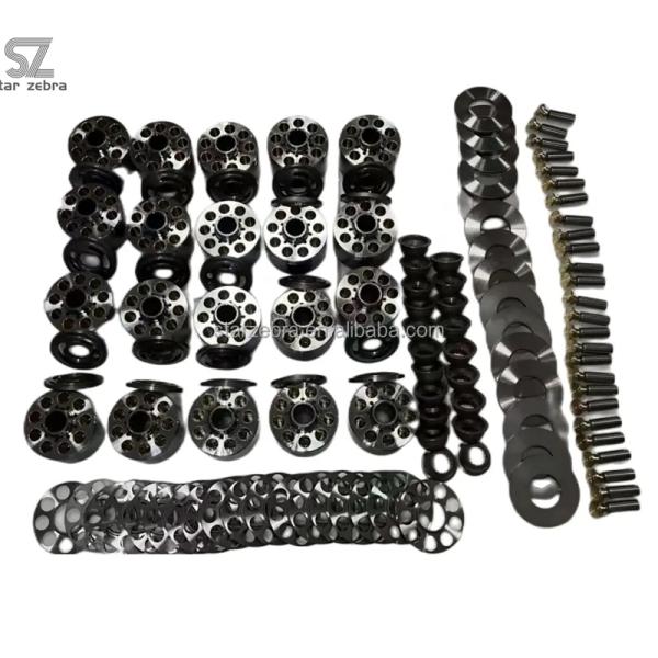 Machinery Repair Shops Pump liner valve plate connection for Excavator Kobelco Hitachi Doosan Sany hydraulic pump assembly