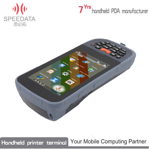 Buy Grey Industrial Mobile Thermal Printer Wifi Thermal Printer 4500mah Battery at wholesale prices