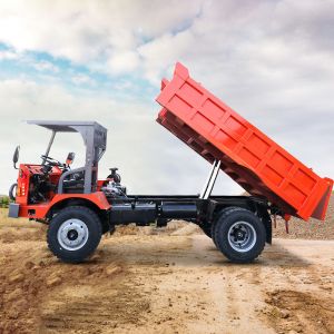 10 Tons Underground Articulated Truck Bearing Load Riding Self Unloading