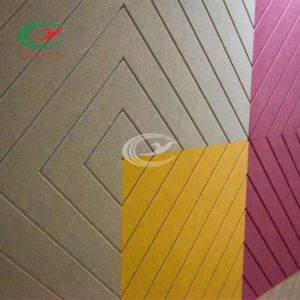 V Groove Cutting Felt Acoustic Panels Wall Soundproof Odorless