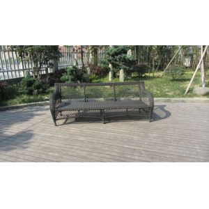 6pcs half round rattan sofa set