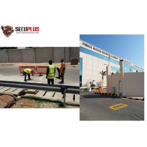 Stainless steel Under Vehicle Surveillance System inspecting undercarriage of