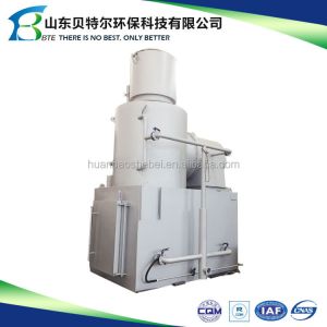 Environmentally Friendly Plastic Rubber Waste Incinerator with Less Than 3% Ash