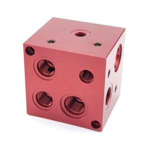 China RoHs Certified Precision CNC Milled Manifold Block for Customized Hydraulic Equipment on sale