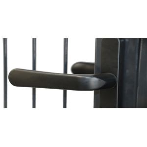 1.2*1m Metal Garden Fence Gate With Security Lock