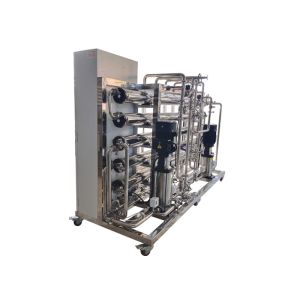 1000L/H Double Pass RO System All Stainless Steel Plant