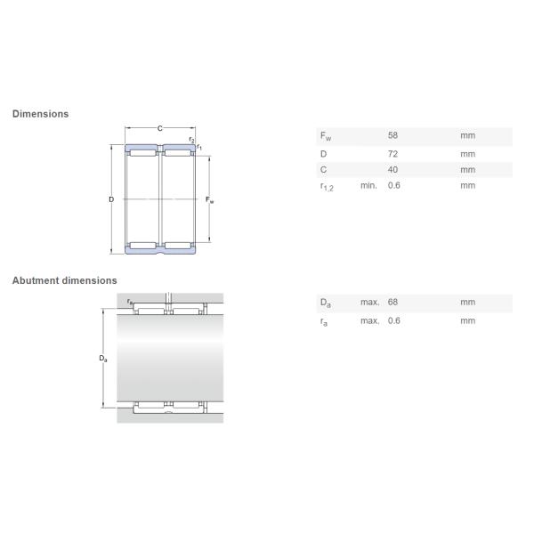 NTN RNA6906 RNA6910 RNA69/22 Gcr15 Bearing Gasoline Engine P6 Grade OEM Accept