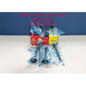 8-97209876-2 ISUZU Engine Parts Exhaust Valve For NPR NQR 4HK1 6HK1
