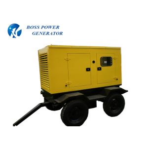 High Flexibility Commercial Trailer Diesel Generator Weather Conditions