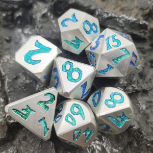 Dice Practical Polyhedral Handmade Luxury Blue Light weight For Collection