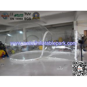 Custom Printed Inflatable Bubble Tent , Waterppol Inflatable Spleeping Tent