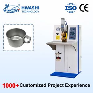 Hwashi Cup Handle Spot Welding Machine