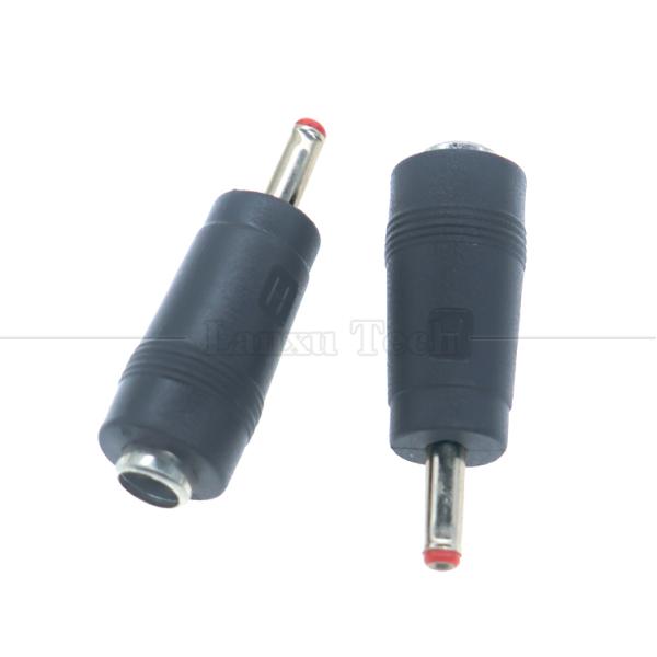 5.5x2.1mm Female to 3.5x1.35mm Male DC Power Jack Connector Adapter