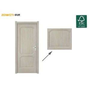 ISO9001 40mm Pine Residential HPL Paint Plain Wooden Door