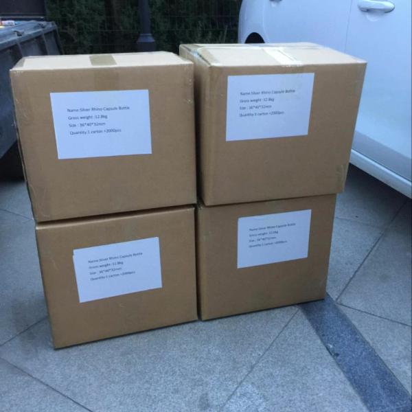 ABS 10g Single Capsule Shells Aluminum Foil Rhino Gold Capsule