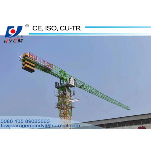 1.6*1.6*3m Split Mast Electric Tower Crane PT6013 Undercarriage Tower Crane 8ton 160m Self Climbing Crane
