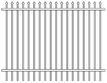Good Quality Commercial Industrial Steel Security Palisade Fencing