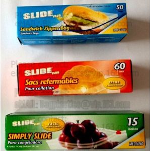 Biodegradable Material LDPE Biohazard Specimen Bag with Zipper, opaque Specimen